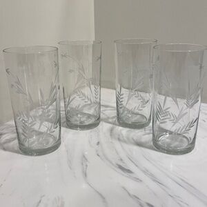 Set of 4 Mid Century Modern tumblers
